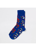 River Island Chaussettes Fantaisie Motif Fruits Bleues