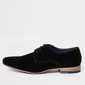 River Island Chaussures Derby Noires à Lacets