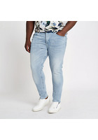 River Island Big & Tall - Jean Skinny Bleu Clair