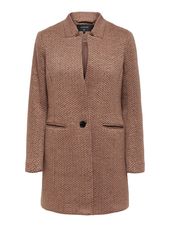 Only Classique Coatigan Women Brown