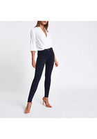 River Island Molly - Jegging Skinny Bleu Marine