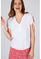 Blouse Cérémonie Blanc Femme Taille 4 - Scottage