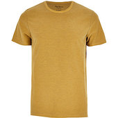 River Island Pepe Jeans - T-shirt Rayé Jaune