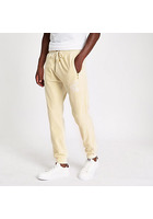 River Island Pantalon De Jogging Slim écru Brodé