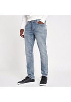 River Island Jean Slim Bleu Clair