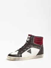 Baskets Hautes Porcia Avec Clous