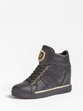 Sneaker Montante Freeta Logo Bijou