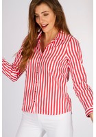 Chemise Fil à Fil Rouge Femme Taille 7 - Scottage