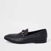 River Island Mocassins Noirs Avec Mors