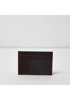 River Island Porte-cartes Marron Foncé