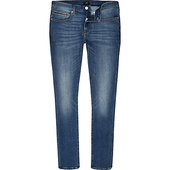 River Island Danny - Jean Super Skinny Stretch Bleu Moyen